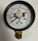 precisão do calibre de pressão padrão Class1.6 de 2,48&quot; de 63mm com o ponteiro vermelho ajustável