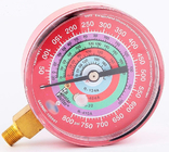 instrumento Inline do manômetro do verificador do calibre de pressão do gás natural de 3,15&quot; de 80mm