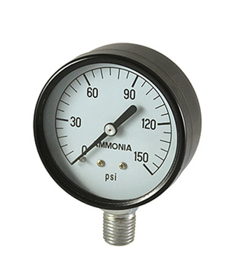 Calibre de pressão 0-160 libra por polegada quadrada da amônia do Nh3 de Digitas 1/4" Bpt